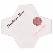 Vorlage für die rosa Blume von Multifunktionsleist Fußball (Flach)