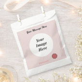 Vorlage für die rosa Blume von Multifunktionsleist Geschenktütchen (Ausgeschnitten)