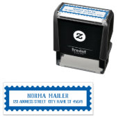 Vorlage für die Rücksendeadresse in der Briefmarke Permastempel (Beispiel)