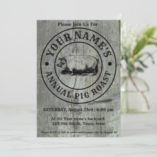 Vorlage für die Rustikale Schweinereierregung (Stehend Vorderseite)