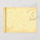 Vorlage für die Schreibmaschine Coffe-Speicherkart Postkarte (Vorderseite)