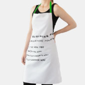 Vorlage für die Schürze Ihres Unternehmens (InSitu)