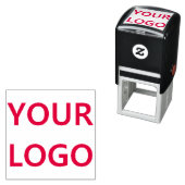 Vorlage für die selbstfarbige Briefmarke des Firme Permastempel (Beispiel)