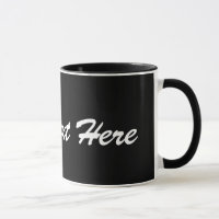 Vorlage für die Tasse Schwarzweiß