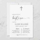 Vorlage für die Taufe, Moderne Taufe (Vorderseite)