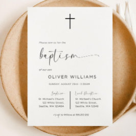 Vorlage für die Taufe, Moderne Taufe