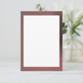 Vorlage für die unbedruckte Rose an den Grenzen (Stehend Vorderseite)