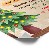 Vorlage für die Veranstaltung "Holiday Tree Lighti Poster (Ecke)