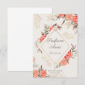 Vorlage für die Verlobung (Vorne/Hinten)