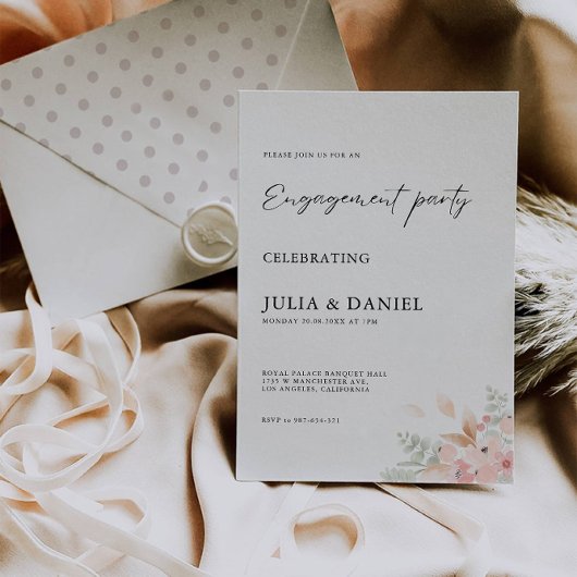 Vorlage für die Verlobung der Wildblume