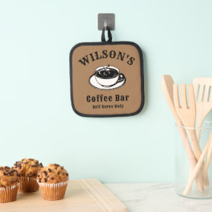 Vorlage für die Vintage Kaffee-Bar Topflappen