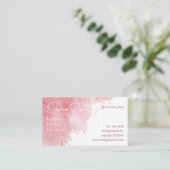 Vorlage für die Visitenkarte (Stehend Vorderseite)