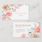 Vorlage für die Visitenkarte (Vorne/Hinten)