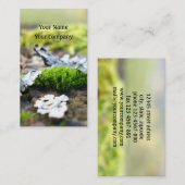 Vorlage für die Visitenkarte (Vorne/Hinten)