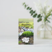 Vorlage für die Visitenkarte (Stehend Vorderseite)