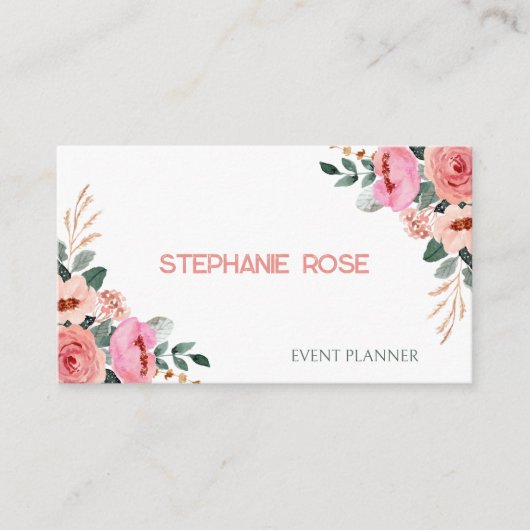 Vorlage für die Visitenkarte (Vorderseite)