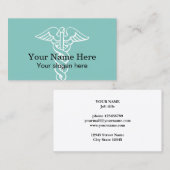 Vorlage für die Visitenkarte (Vorne/Hinten)