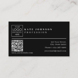 Vorlage für die Visitenkarte Benutzerdefiniertes L