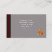 Vorlage für die Visitenkarte der Mama Telefonnummerkarte (Rückseite)