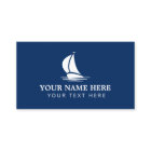 Vorlage für die Visitenkarte der Nautic Segelboote