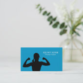 Vorlage für die Visitenkarte der Personal Fitness (Stehend Vorderseite)
