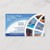 Vorlage für die Visitenkarte des Agenten (Vorderseite)