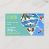 Vorlage für die Visitenkarte des Agenten (Vorderseite)