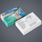 Vorlage für die Visitenkarte des Agenten