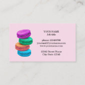 Vorlage für die Visitenkarte des französischen Mak (Rückseite)