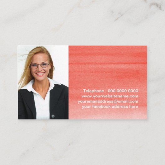 Vorlage für die Visitenkarte des öffentlichen Laut (Rückseite)