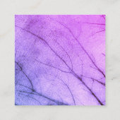 Vorlage für die Visitenkarte lila (Rückseite)