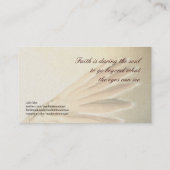 Vorlage für die Visitenkarte - wenn ich ein Engel (Rückseite)