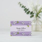 Vorlage für die Visitenkarte zurückrufen (Stehend Vorderseite)