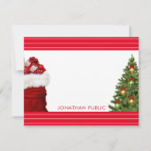 Vorlage für die Weihnachtshandschrift Monogram (Rückseite)