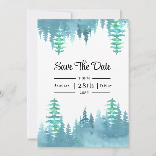 Vorlage für die Winterhochzeit (Rückseite)