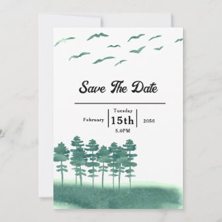 Vorlage für die Winterhochzeitkarte