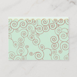 Vorlage für die wissenschaftliche Platzkarte