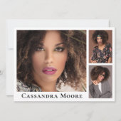 Vorlage für die zusammengesetzte Karte des Fotos " (Vorderseite)