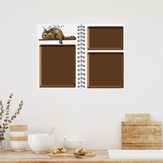 Vorlage für digitale Planen Beiheber oder Plakat e (Küche)