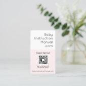 Vorlage für doppelseitige, moderne Visitenkarten Visitenkarte (Stehend Vorderseite)