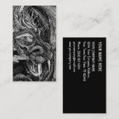 Vorlage für DrachenVisitenkarten Visitenkarte (Vorne/Hinten)