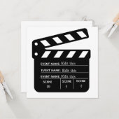 Vorlage für druckbare, benutzerdefinierte Movie-Cl (Vorderseite/Rückseite Beispiel)