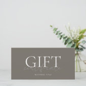 Vorlage für druckbare Geschenkkarten einfach zu an (Stehend Vorderseite)