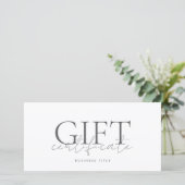 Vorlage für druckbare Geschenkkarten einfach zu an (Stehend Vorderseite)