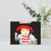 Vorlage für eigene Foto-Geschenke erstellen Postkarte (Stehend Vorderseite)