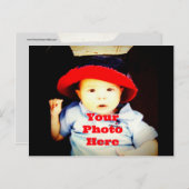 Vorlage für eigene Foto-Geschenke erstellen Postkarte (Vorne/Hinten)