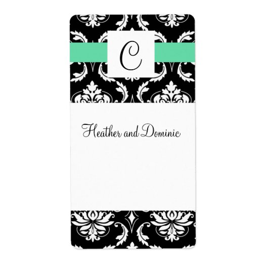 Vorlage für ein benutzerdefiniertes Hochzeitsweinl (Vorne)