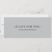 Vorlage für ein Musikabonnement (Rückseite)