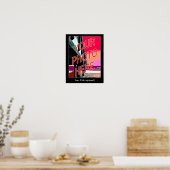 Vorlage für ein vertikales weißes Poster (Küche)
