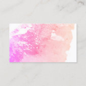 Vorlage für eine abstrakte Visitenkarte (Rückseite)